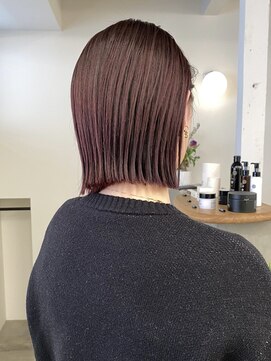 トナリ(tonari) 丸くならないボブ×ボルドー