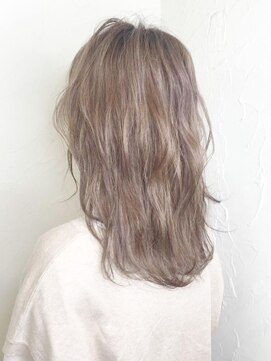 レイール 下北沢(Reir) 【Reir_下北沢】*ゆる巻きウェーブ+シアーグレージュ*