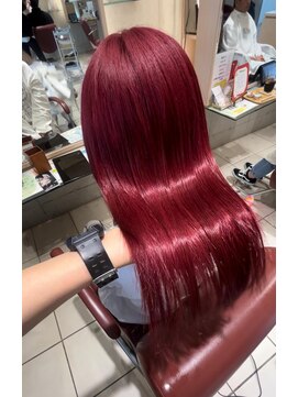 エム インターナショナル 春日部本店(EMU international) 1ブリーチ レッドカラー