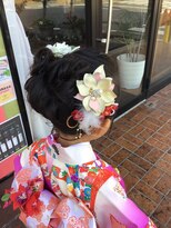 ヘアモード 美結(hair-mode)&nbsp;七五三和髪アップ