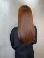 アンダーバーホワイトモデ 河内長野(_WHITE mode)&nbsp;20代30代40代艶感ストレートアッシュブラウン透明感ロング