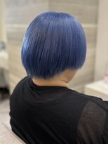 ラビス クローバー(Lovis clover)&nbsp;夏は涼し気青髪ブルーカラー♪あゆむ