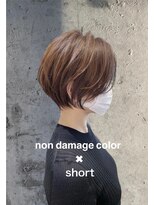 ウィールール 栄町店(WE RULE)&nbsp;ダメージレスカラー　×　カット