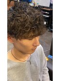 【merci古河店】軟毛必見!細かい波巻きパーマ
