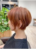 丸みショートヘア