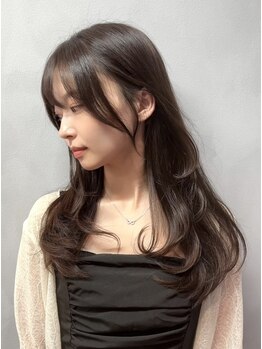 サロンドルテラ (Salon de Lutella)の写真/【韓国STYLEと最新トレンドカラーで艶めく透明感カラー♪】ウルトワトリートメントとセットが人気♪