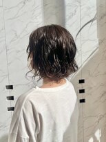 クリアーオブヘアー 一社店(clear OF HAIR) くしゃっとボブパーマ