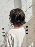 くしゃっとボブパーマ