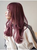 ぱっつんレイヤーロング
