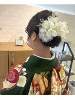 ゲリール ヘア プラス ケア(guerir hair+care) 【guerir hair + care】成人式ヘア