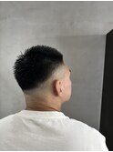 坊主フェード　深田和也