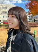 赤みを抑えたオリーブカラー！