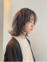 ルピナス(Lupinus)&nbsp;ミディアムウルフ＊くすみベージュ