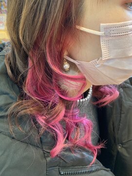 ケイズプラスカラン(HAIR AND MAKEUP K's PLUS calin) インナーカラー