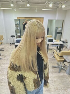 プライズ 成増店(prize) ブロンドベージュミルクティーブロンドハイトーン成増