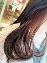 松本平太郎美容室 吉祥寺本店&nbsp;iNOAカラー×インナーカラー　ピンクベージュ/30代40代50代60代