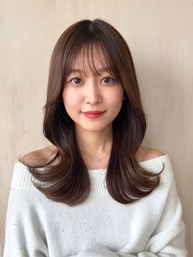 アフロート ルヴア(AFLOAT RUVUA) ＊20代30代40代◎小顔シースルー前髪くびれヘアレイヤーカット