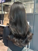 アイティーバイアルバム 藤沢店(IT by ALBUM) 顔周りレイヤーロング韓国ヘア_ba536181