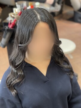 オリーブ 美容室 小顔顔周りレイヤーカット