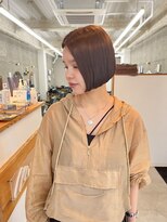 エヴァン(HEVIN) ピンクブラウン☆ボブ