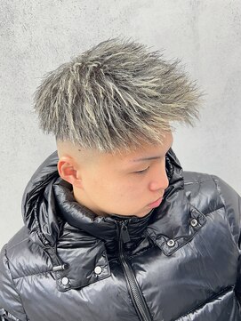 ルースト 西院店(ROOST) パイルツイスト×ホワイトハイライト