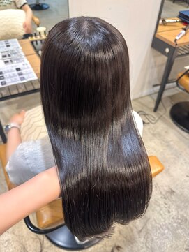 ラボヌールヘアーパルフェ 大宮西口店(La Bonheur hair parfait) 透ける暗髪◎グレージュカラー