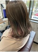 ハイライトカラー/くびれヘア/レイヤーパーマ[千葉駅]