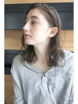 コス(kos) アンブレラカラー/ウェーブパーマ/こなれミディ/kos/二子玉川