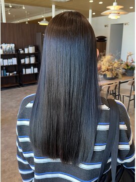 ビスポーク(BESPOKE) 髪質改善ブリーチなしブルーグレージュ