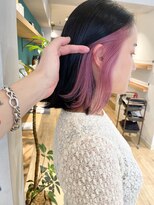 エミス バイ メルト 吉祥寺(emis by melt)&nbsp;【堀惠】インナーカラーラベンダーピンク吉祥寺20代30代40代