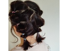 アコ(aco)の雰囲気（お子様カット、自宅でできる簡単アレンジのやり方をお教えします）