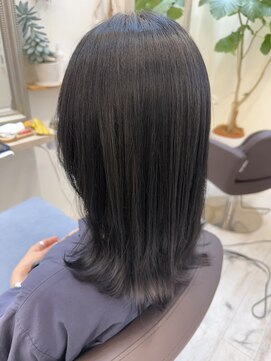 アオカマクラ(a-o Kamakura) 髪質改善矯正×デジタルパーマで毛先にワンカール♪