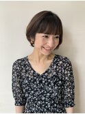 大人ショートボブ