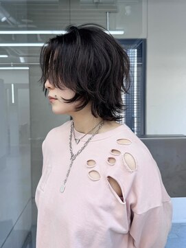 ゴートゥデイ 福岡大名Bellus店(GO TODAY) ショートウルフ/ウルフカット/マッシュウルフ/ハッシュカット