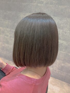 ソル 八王子(SOL) 「大人の抜け感グレージュボブ」