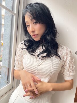 ロイズ 自由が丘(Roys) 【Roys 自由が丘】ロングヘア/コテ巻き/髪質改善/30代40代