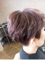 アグ ヘアー ローラ 外旭川店(Agu hair laura)&nbsp;グレイカラー&パーマスタイル