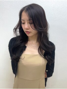 ディフィーノ 赤坂(DIFINO) ロングレイヤー/顔まわりカット/透明感/ナチュラルブラウン