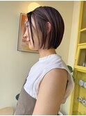 〈浅草 半個室〉デザインカラーボブ