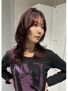 キートス(Kiitos) ワインレッド×くびれレイヤー