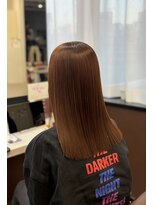 コビーバイジーナ 梅田茶屋町(Coby by Zina)&nbsp;髪質改善/オレンジブラウン【hina】