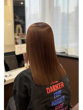 髪質改善/オレンジブラウン【hina】