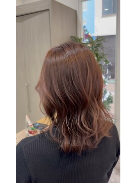 艶ピンクブラウン