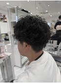 メンズスパイラルパーマ