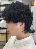 MEN’S HAIR/波巻ツイストスパイラル/フェザーパーマ/錦糸町