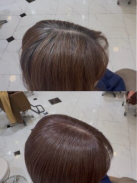 カーサ 西大寺南ロータリー店(casa) 白髪ぼかしカラー