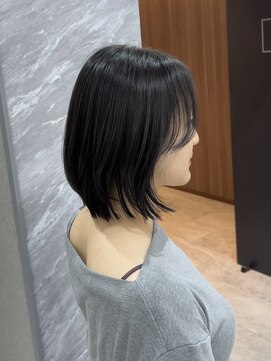 ルクス(Luxs) レイヤーボブ/オリーブグレージュ