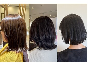 ヘアメイク アリエス 富谷店(HAIR MAKE aries)の写真/【富谷】暗く染めるだけじゃない、明るくオシャレな白髪染め☆白髪ぼかしハイライトも大人女性から人気◎