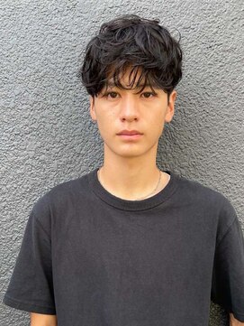 クオル キャスト 熊本(QOL×cast) 無造作シャドウパーママッシュ