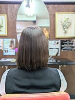 ヘアメイク エル(Hair Make ELLE) ワンレンボブ